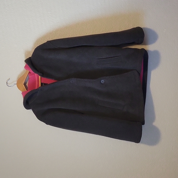 Colebrook & Co. Jackets & Coats Colebrook Co Gray And Pink Fleece